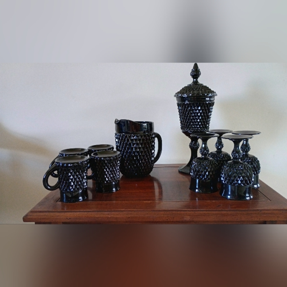 Black Tiara Glass